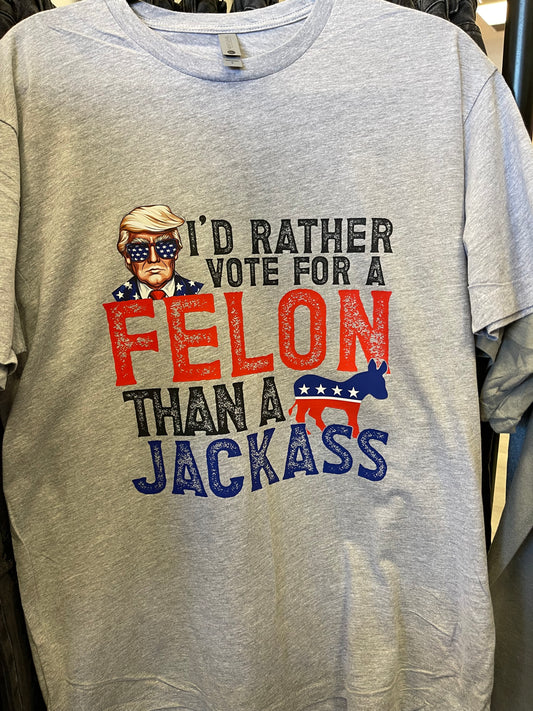 Trump “felon” shirt