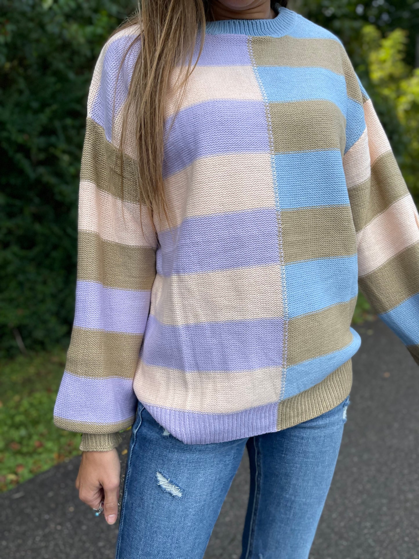 Purple Sky Sweater