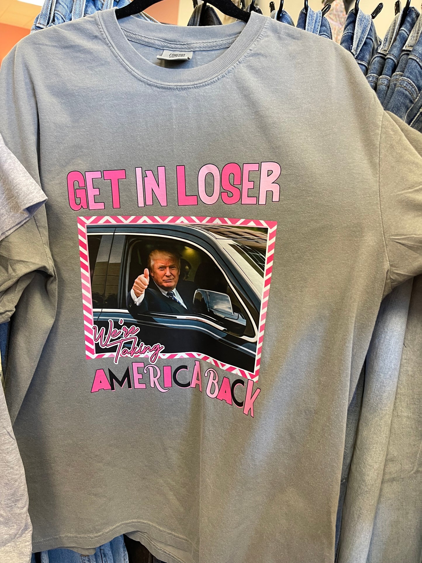 Trump “get in loser”