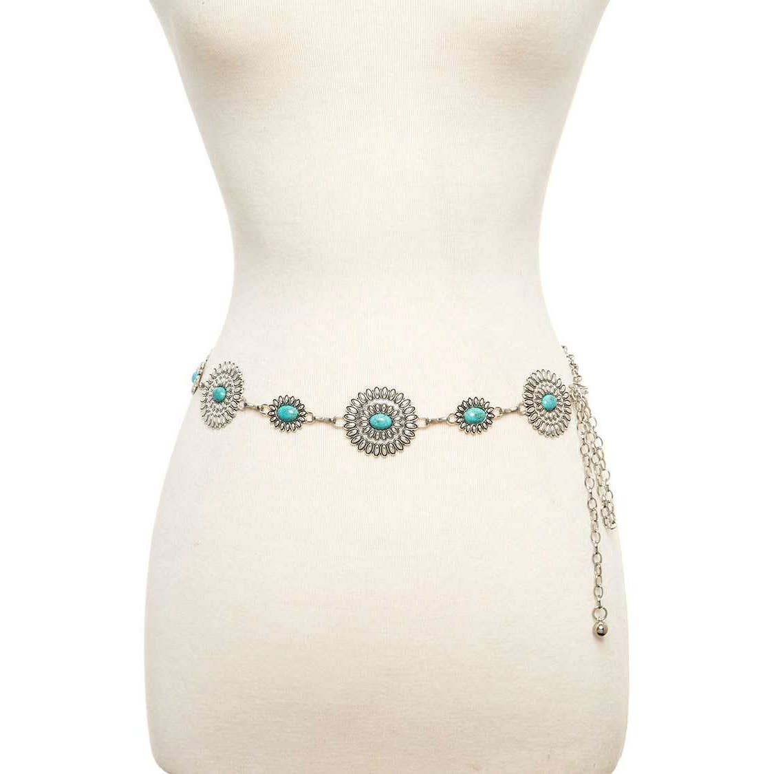 Turquoise Western Chain Belt