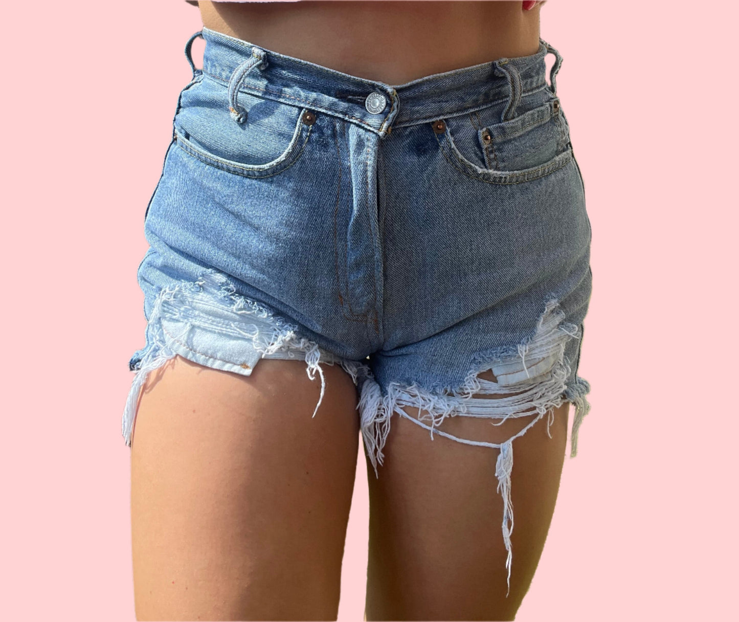 Up cycled Levi Shorts